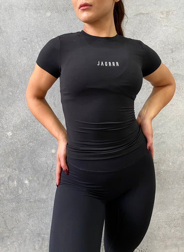 24-7 Fitted Athletic Tee | Black