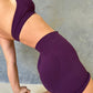 Strive Halter Seamless Bra | Plum
