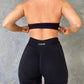 Strive Scrunch Seamless Shorts | Black
