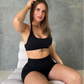 Strive Scrunch Seamless Shorts | Black