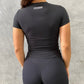 24-7 Fitted Athletic Tee | Black