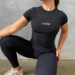 24-7 Fitted Athletic Tee | Black