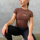 24-7 Fitted Athletic Tee | Russet Brown