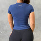 24-7 Fitted Athletic Tee | Sapphire Blue