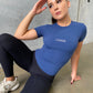 24-7 Fitted Athletic Tee | Sapphire Blue