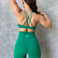 Flex Sports Bra | Emerald - Jagrrr