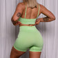 Seamless Bike Shorts | Lime Green - Jagrrr