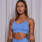 Seamless Sports Bra | Sky Blue - Jagrrr