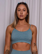 Seamless Sports Bra | Sea Green - Jagrrr