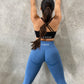 Seamless Leggings V2 | Colbat Blue - Jagrrr
