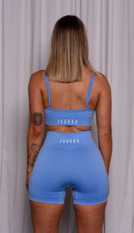 Seamless Bike Shorts | Sky Blue - Jagrrr