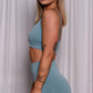 Seamless Sports Bra | Sea Green - Jagrrr
