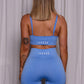 Seamless Sports Bra | Sky Blue - Jagrrr